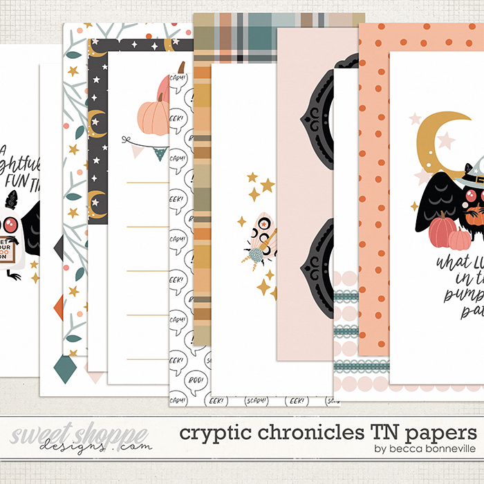 Cryptic Chronicles TN Papers by Becca Bonneville