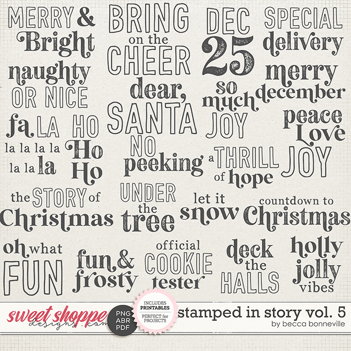 Stamped in Story Vol. 5 by Becca Bonneville