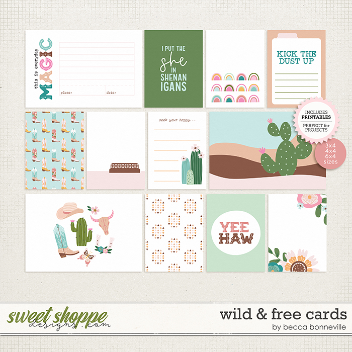 Wild & Free Cards by Becca Bonneville
