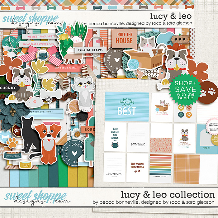 Lucy & Leo Collection by Becca Bonneville, Designed by Soco and Sara Gleason