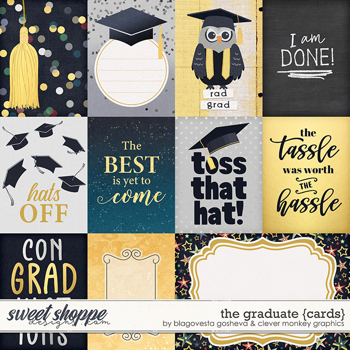 The Graduate Cards by Blagovesta Gosheva and Clever Monkey Graphics 
