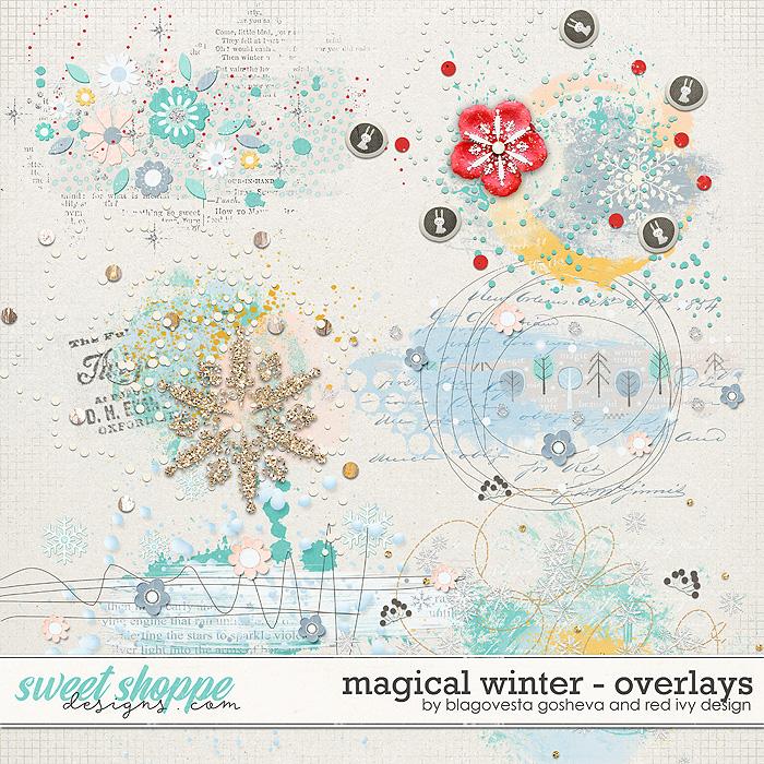 Magical Winter {Overlays} by Blagovesta Gosheva & Red Ivy Designs Magical Winter {Overlays} by Blagovesta Gosheva & Red Ivy Designs