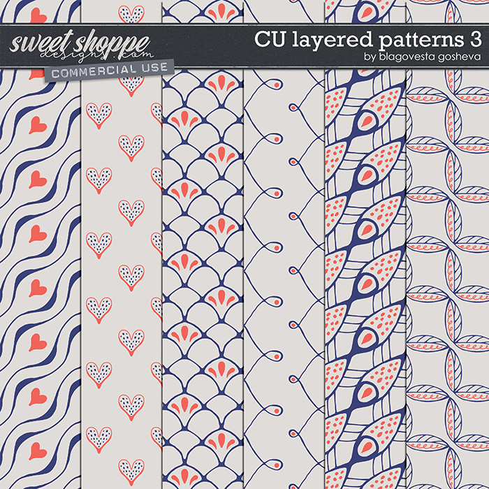 CU Layered Patterns 3 by Blagovesta Gosheva CU Layered Patterns 3 by Blagovesta Gosheva