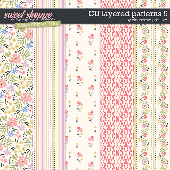 CU Layered Patterns 5 by Blagovesta Gosheva