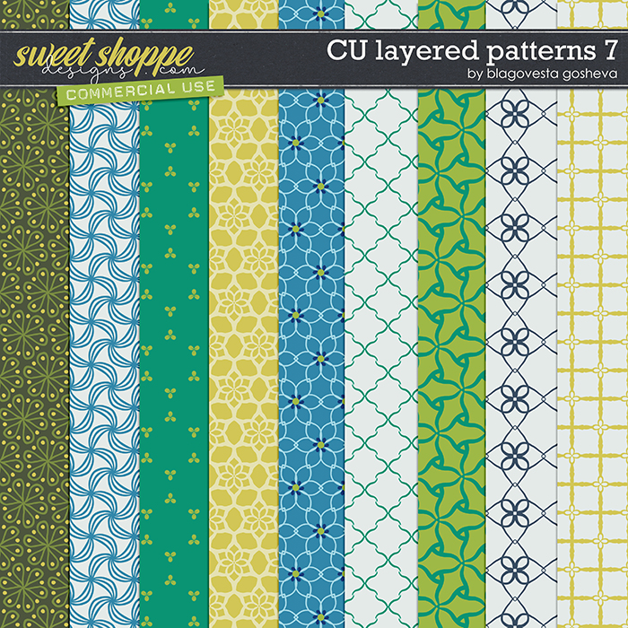 CU Layered Patterns 7 by Blagovesta Gosheva