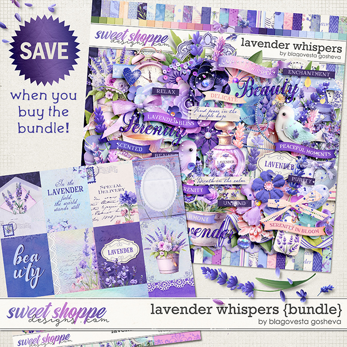 Lavender Whispers {bundle} by Blagovesta Gosheva