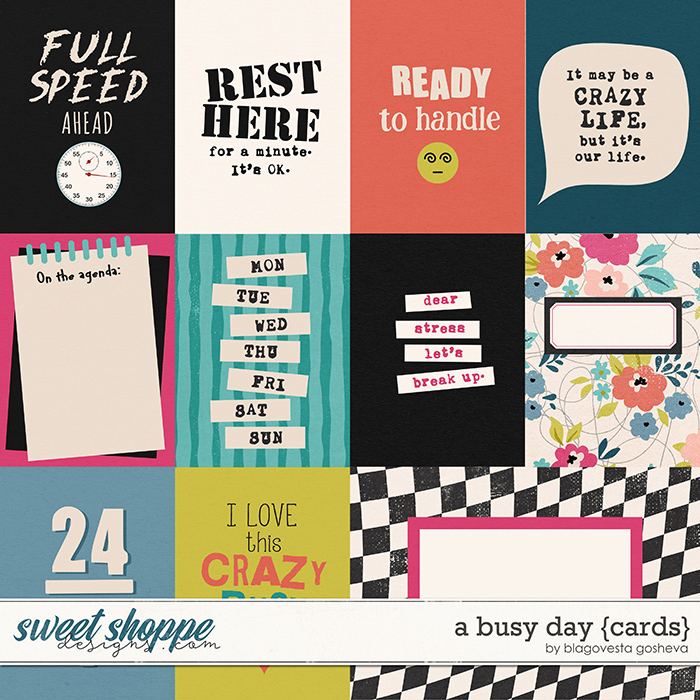 A Busy Day {cards} by Blagovesta Gosheva A Busy Day {cards} by Blagovesta Gosheva