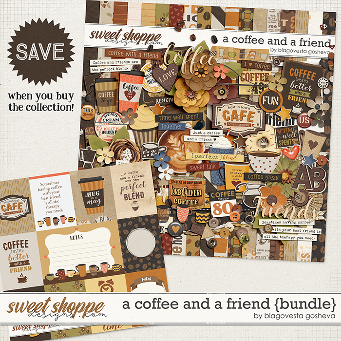 A Coffee and a Friend {bundle} by Blagovesta Gosheva