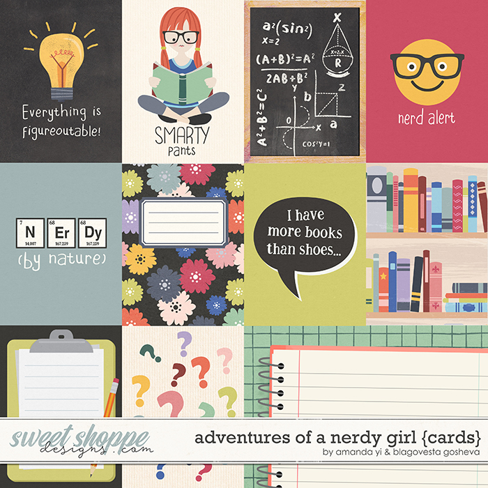 Adventures of a Nerdy Girl {cards} by Blagovesta Gosheva Adventures of a Nerdy Girl {cards} by Blagovesta Gosheva