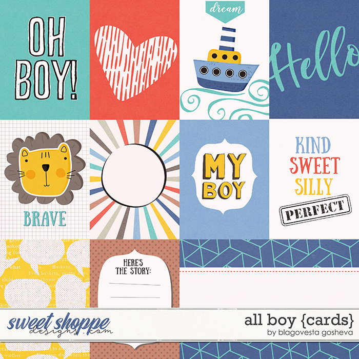 All Boy {cards} by Blagovesta Gosheva