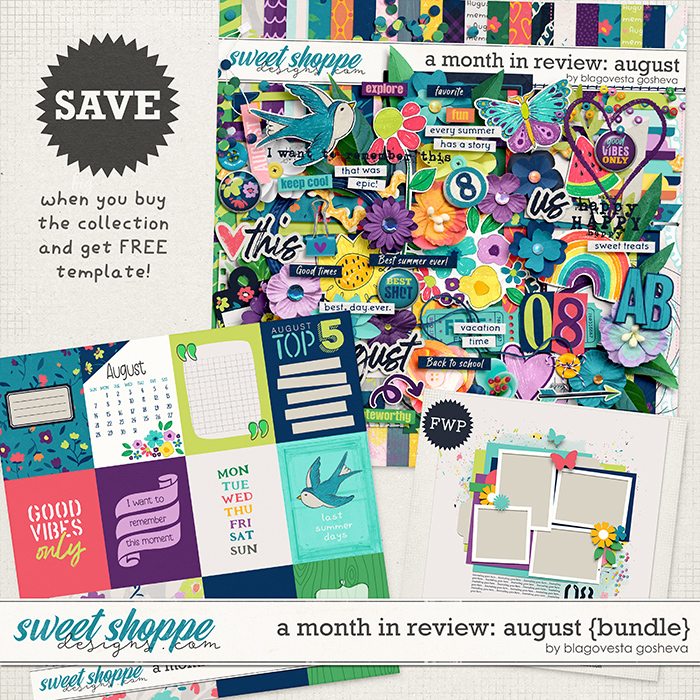 A Month in Review: August {bundle} by Blagovesta Gosheva