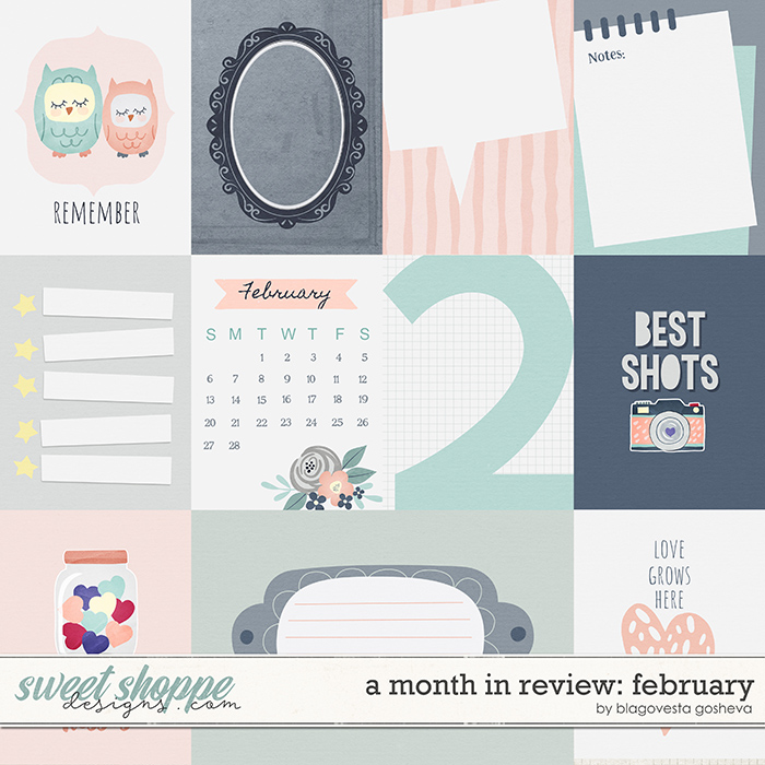 A Month in Review: February {cards} by Blagovesta Gosheva A Month in Review: February {cards} by Blagovesta Gosheva