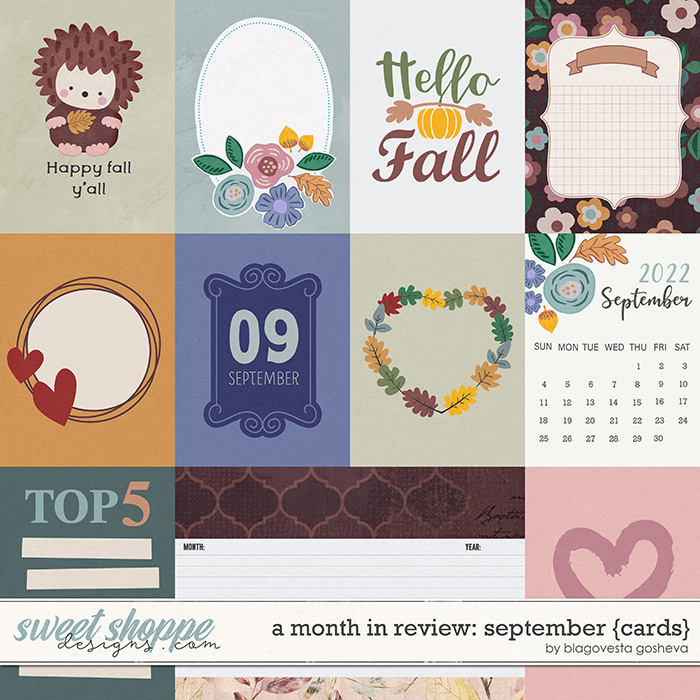 A Month in Review: September {cards} by Blagovesta Gosheva A Month in Review: September {cards} by Blagovesta Gosheva