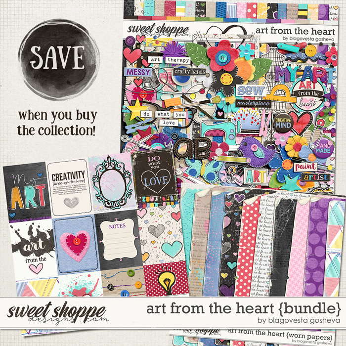 Art from the heart {bundle} by Blagovesta Gosheva