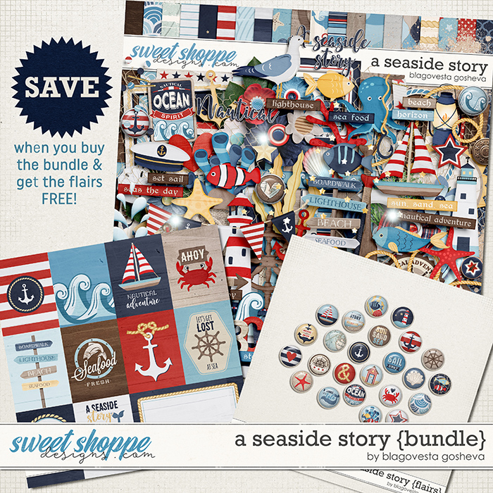 A Seaside Story {bundle} & FREE flairs by Blagovesta Gosheva