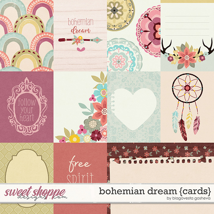 Bohemian Dream {cards} by Blagovesta Gosheva