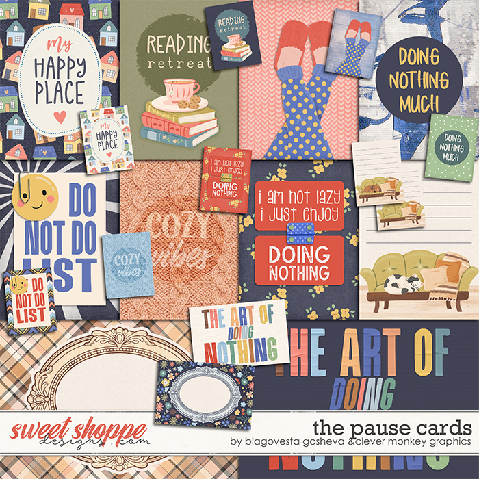 The Pause Cards by Clever Monkey Graphics & Blagovesta Gosheva 