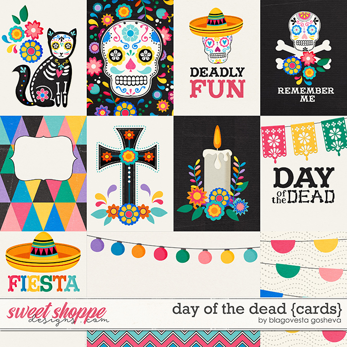 Day of the dead {cards} by Blagovesta Gosheva Day of the dead {cards} by Blagovesta Gosheva