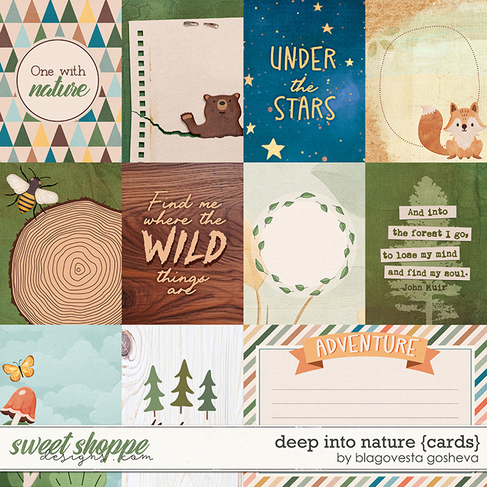 Deep into Nature {cards} by Blagovesta Gosheva