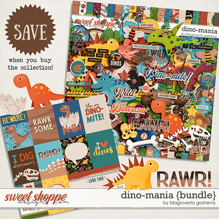 Dino-mania {bundle} by Blagovesta Gosheva