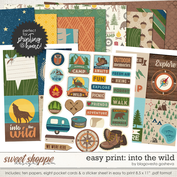 Easy Print: Into the Wild by Blagovesta Gosheva Easy Print: Into the Wild by Blagovesta Gosheva