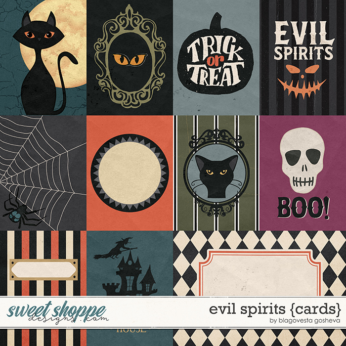 Evil Spirits {cards} by Blagovesta Gosheva