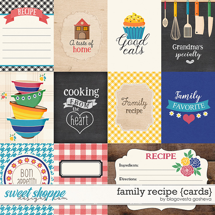 Family recipe {cards} by Blagovesta Gosheva Family recipe {cards} by Blagovesta Gosheva