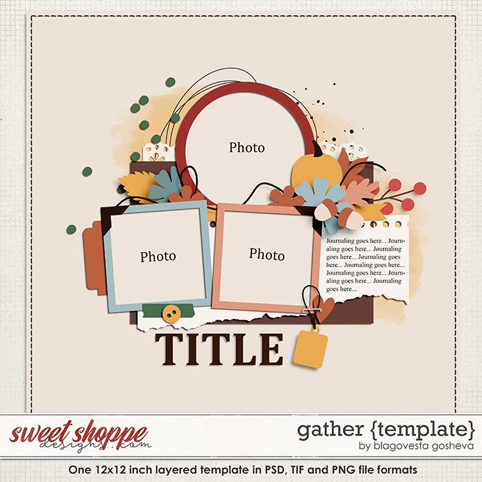 Gather {layered template} by Blagovesta Gosheva