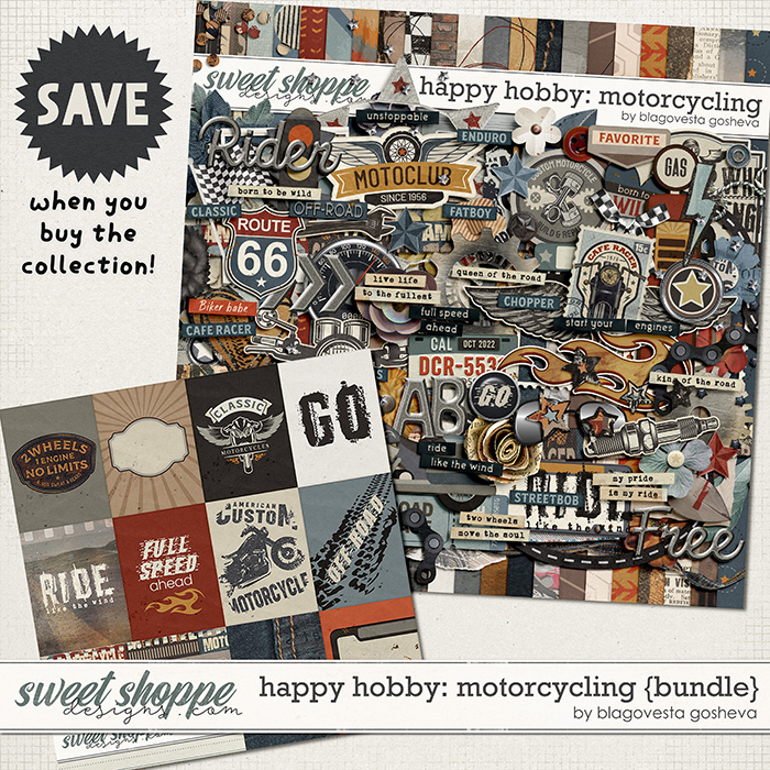 Happy Hobby: Motorcycling {bundle} by Blagovesta Gosheva