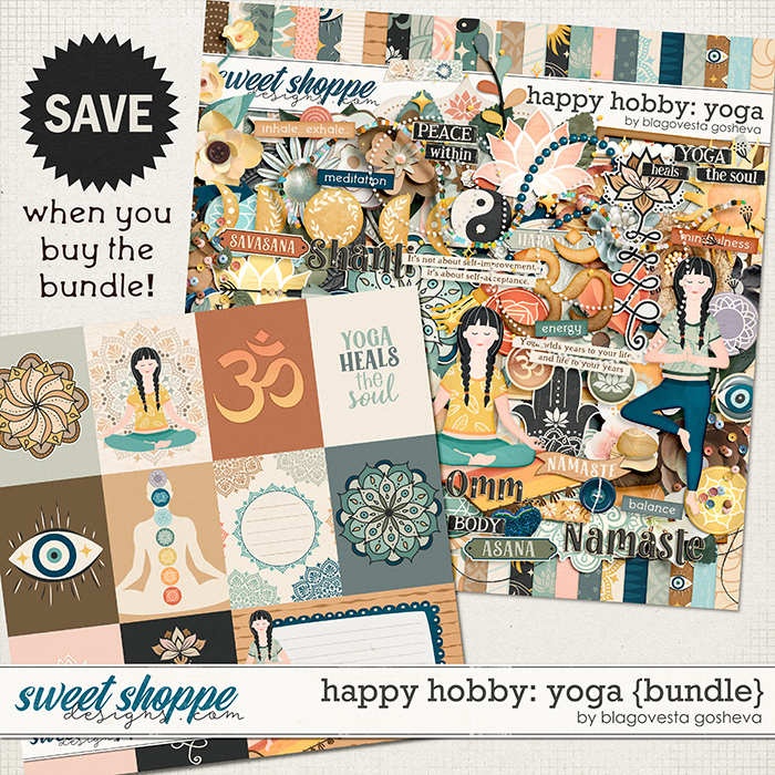 Happy Hobby: Yoga {bundle} by Blagovesta Gosheva