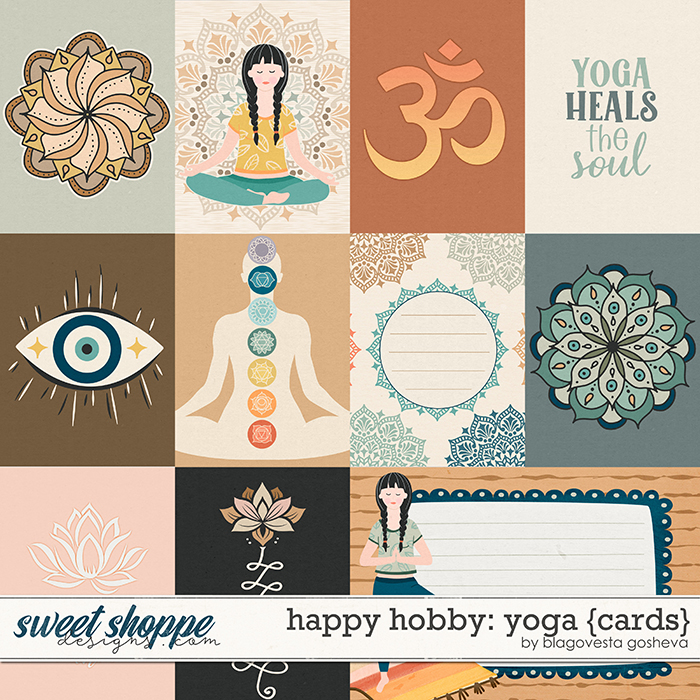 Happy Hobby: Yoga {cards} by Blagovesta Gosheva Happy Hobby: Yoga {cards} by Blagovesta Gosheva