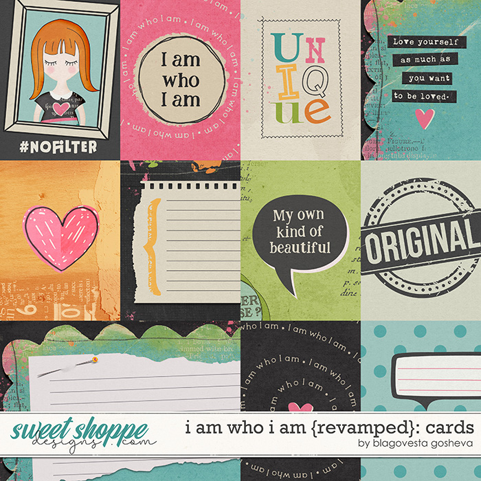 I Am Who I Am {cards} by Blagovesta Gosheva