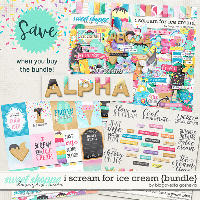 I scream for ice cream {bundle} by Blagovesta Gosheva