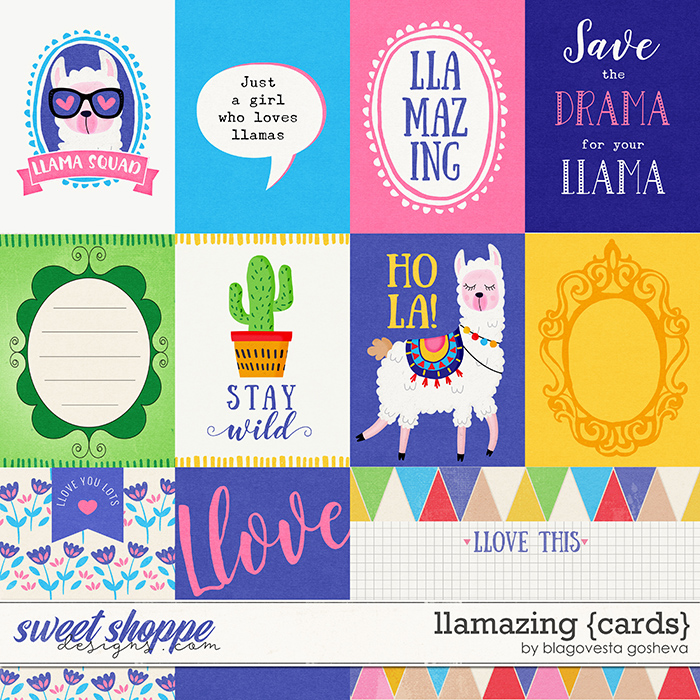 Llamazing {cards} by Blagovesta Gosheva