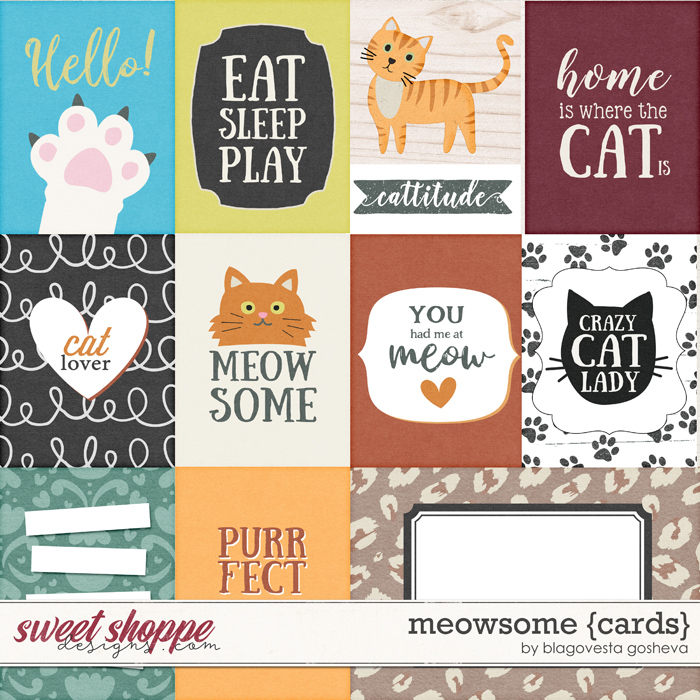 Meowsome {cards} by Blagovesta Gosheva