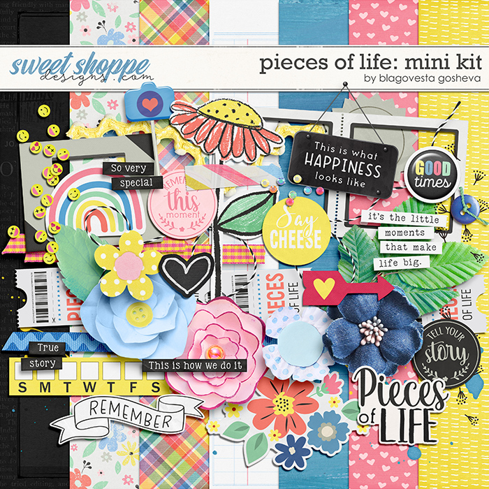 Pieces of Life: FREE mini kit by Blagovesta Gosheva Pieces of Life: FREE mini kit by Blagovesta Gosheva