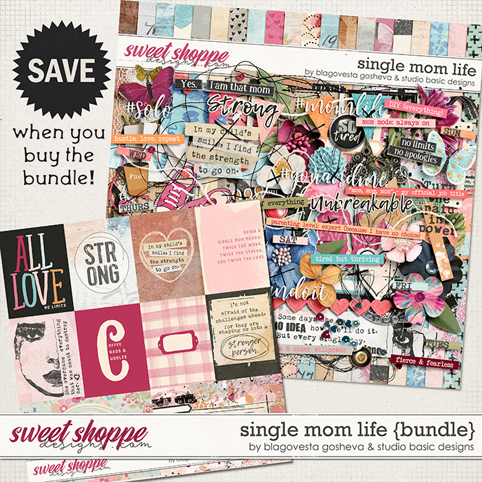 Single Mom Life Bundle by Blagovesta Gosheva and Studio Basic