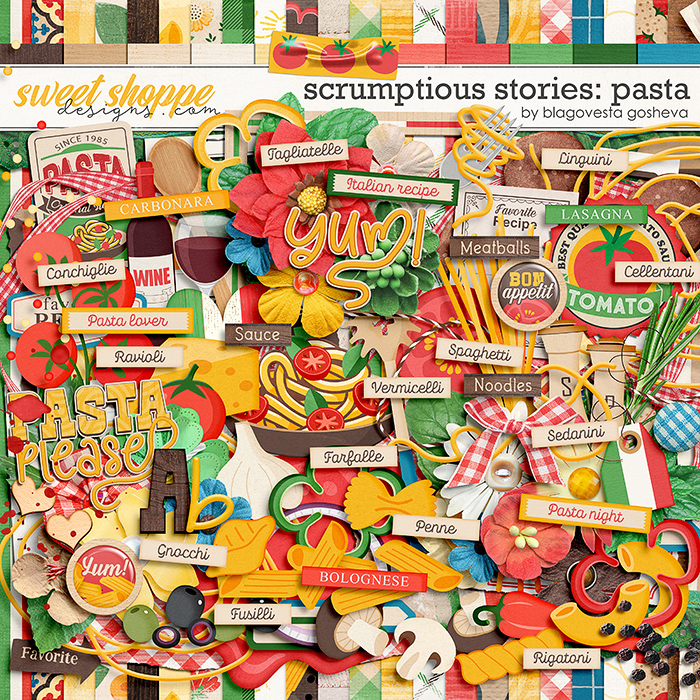 Scrumptious Stories: Pasta by Blagovesta Gosheva