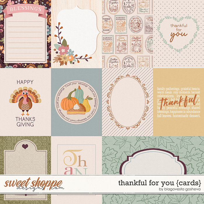 Thankful for You {cards} by Blagovesta Gosheva