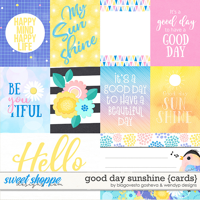 Good day Sunshine - Cards by Blagovesta Gosheva & WendyP Designs