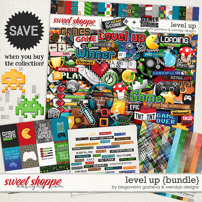 Level up - Bundle by Blagovesta Gosheva & WendyP Designs