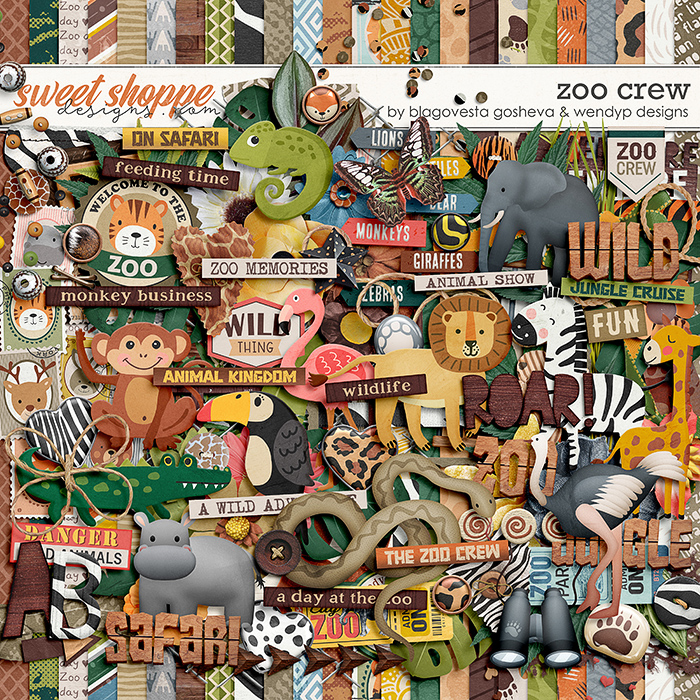 Zoo crew by Blagovesta Gosheva & WendyP Designs