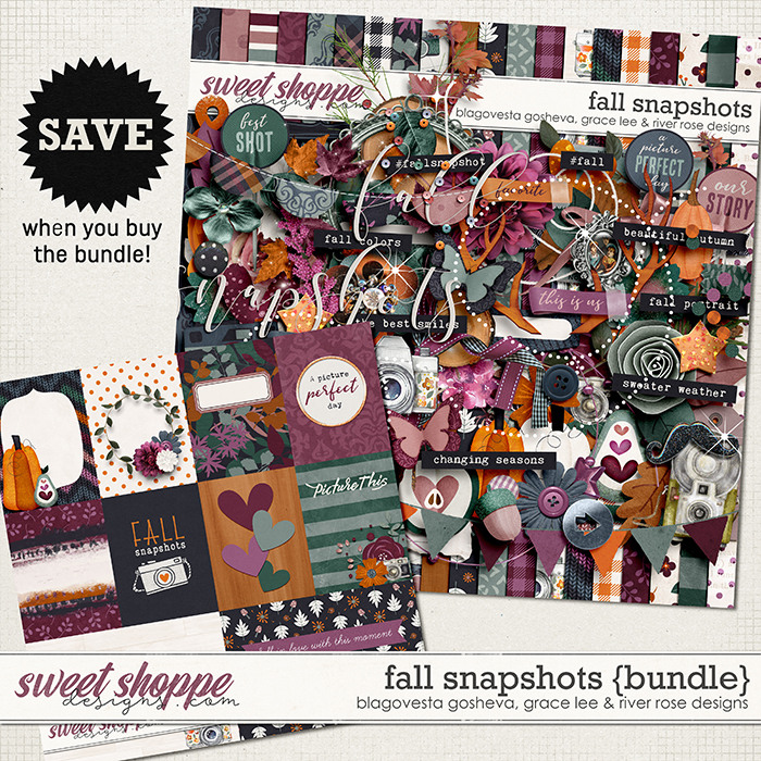 Fall Snapshots: Bundle by Blagovesta Gosheva, Grace Lee & River Rose Designs