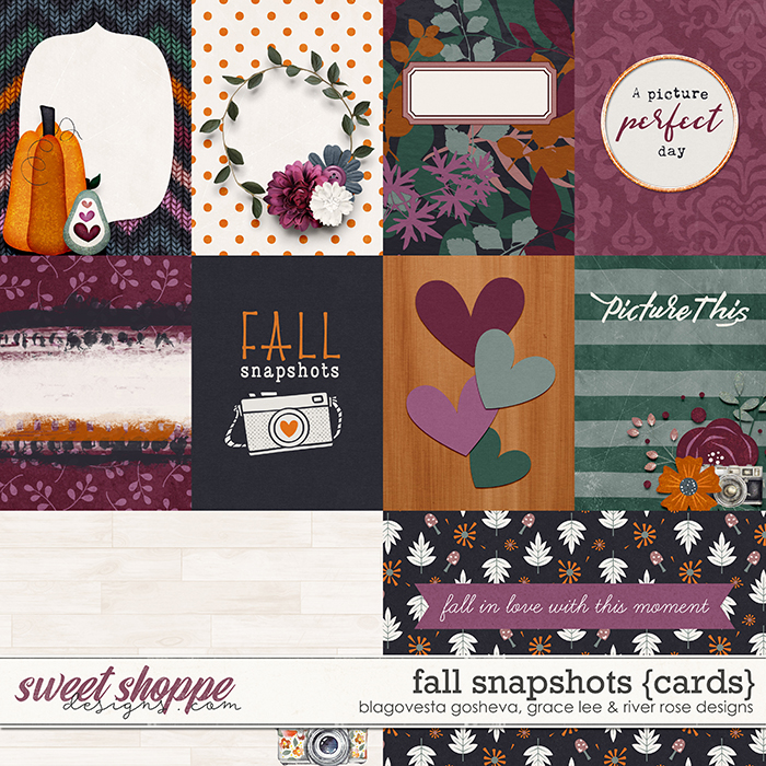 Fall Snapshots: Cards by Blagovesta Gosheva, Grace Lee & River Rose Designs