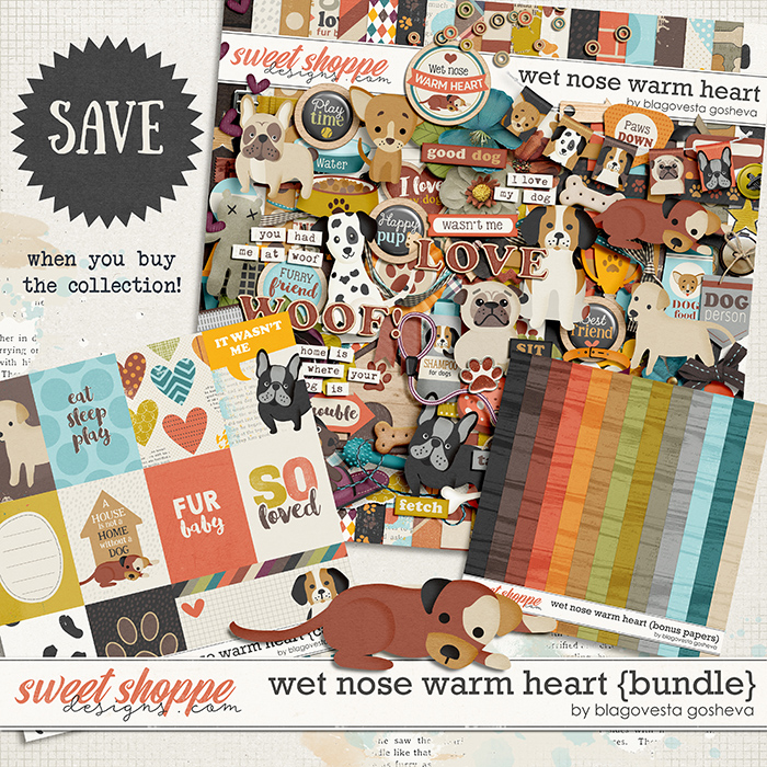 Wet nose warm heart {bundle} by Blagovesta Gosheva