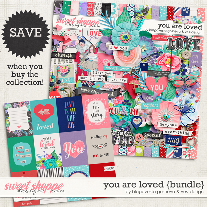 You Are Loved {bundle} by Blagovesta Gosheva & Vesi Design