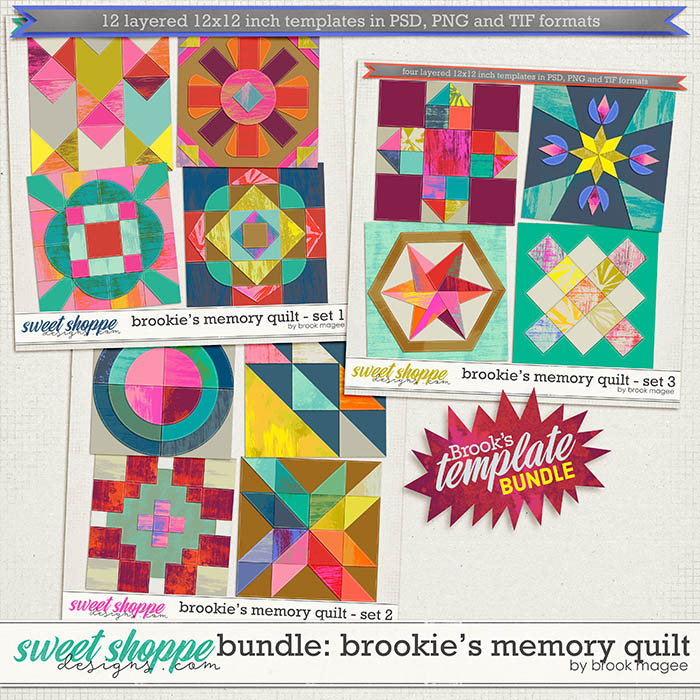 Brookie's Memory Quilt - Bundle by Brook Magee