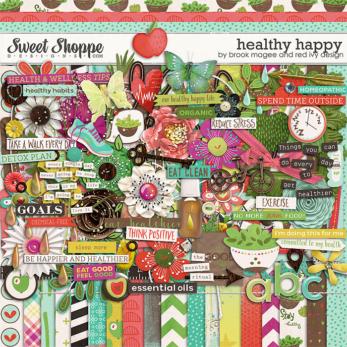 Healthy Happy by Brook Magee and Red Ivy Design