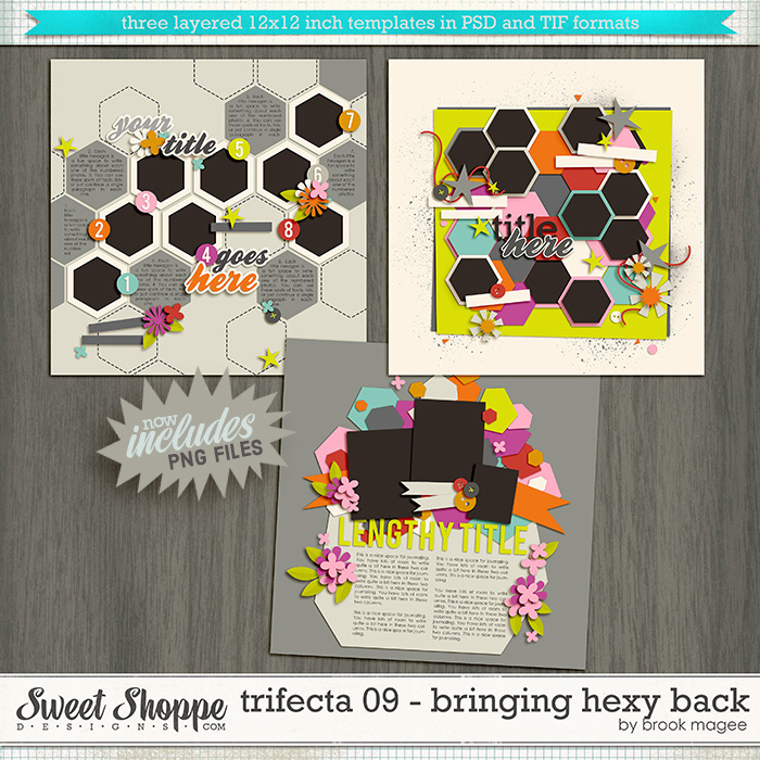 Brook's Templates - Trifecta 09 - Bringing Hexy Back by Brook Magee