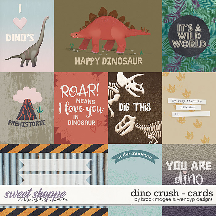 Dino Crush - Cards by Brook Magee & WendyP Designs